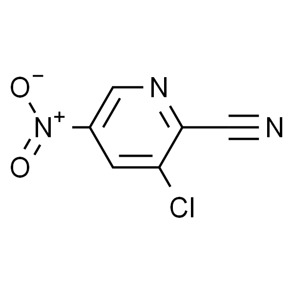 2-PYRIDINECARBONITRILE, 3-CHLORO-5-NITRO-