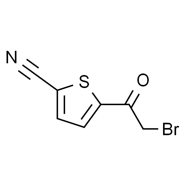 5-(bromoacetyl)thiophene-2-carbonitrile