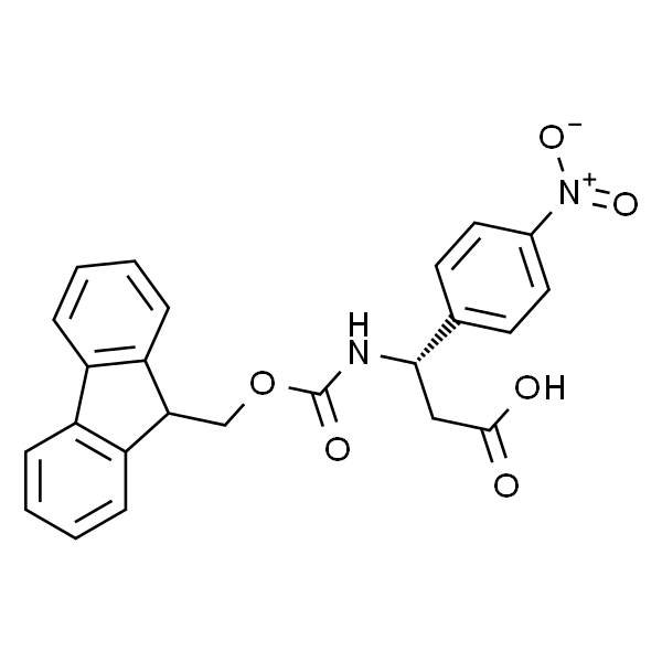 (S)-3-((((9H-Fluoren-9-yl)methoxy)carbonyl)amino)-3-(4-nitrophenyl)propanoic acid