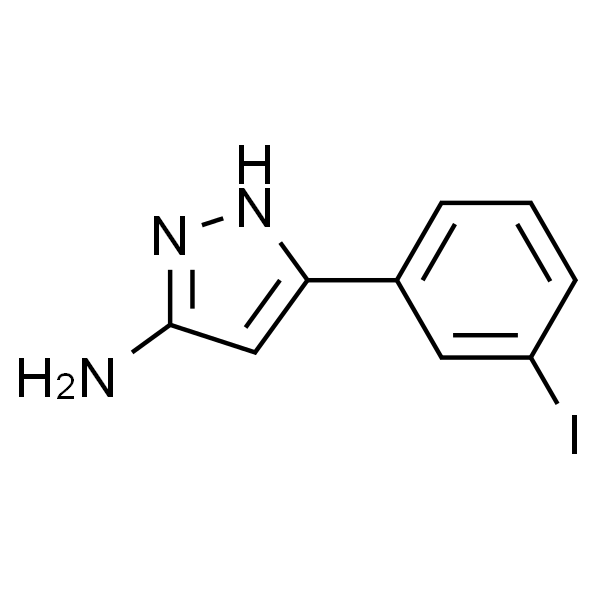 3-(3-Iodophenyl)-1H-pyrazol-5-amine