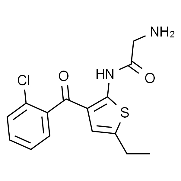 2-Amino-N-(3-(2-chlorobenzoyl)-5-ethylthiophen-2-yl)acetamide