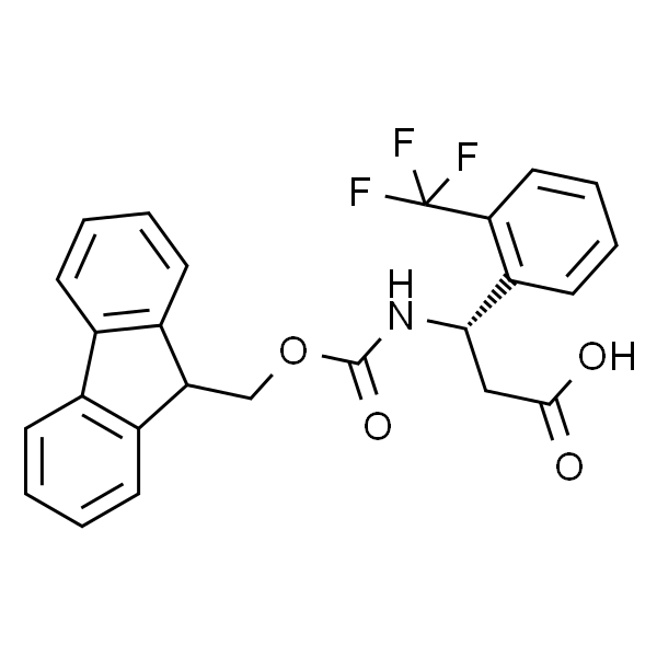 FMOC-(S)-3-AMINO-3-(2-TRIFLUOROMETHYL-PHENYL)-PROPIONIC ACID