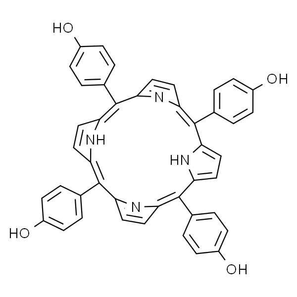 5,10,15,20-Tetrakis(4-hydroxyphenyl)porphyrin  5,10,15,20-四(4-羟苯基)卟啉