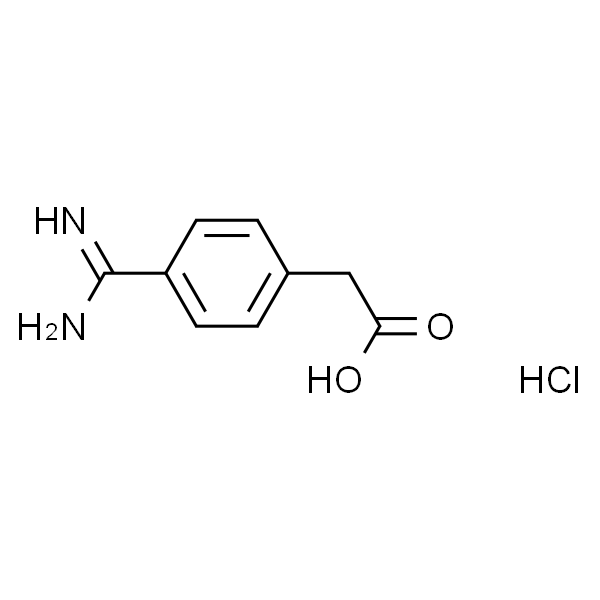 2-(4-Carbamimidoylphenyl)acetic acid hydrochloride