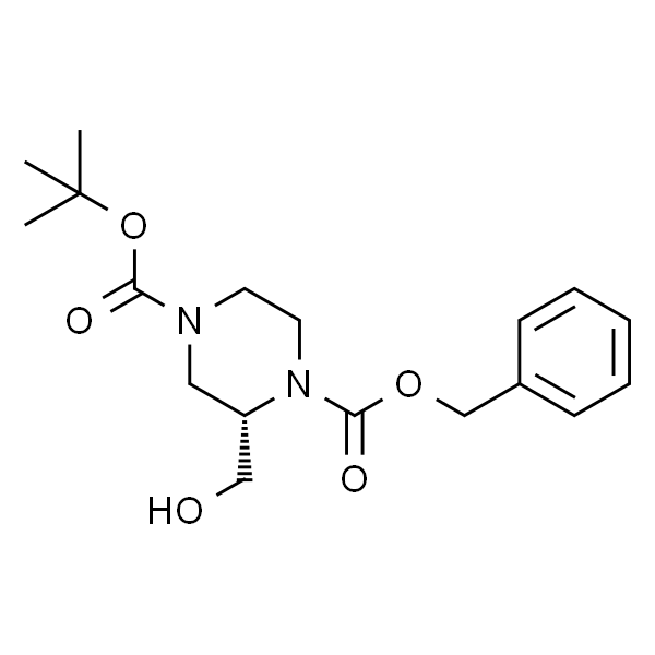 (S)-1-Benzyl 4-tert-butyl 2-(hydroxymethyl)piperazine-1,4-dicarboxylate