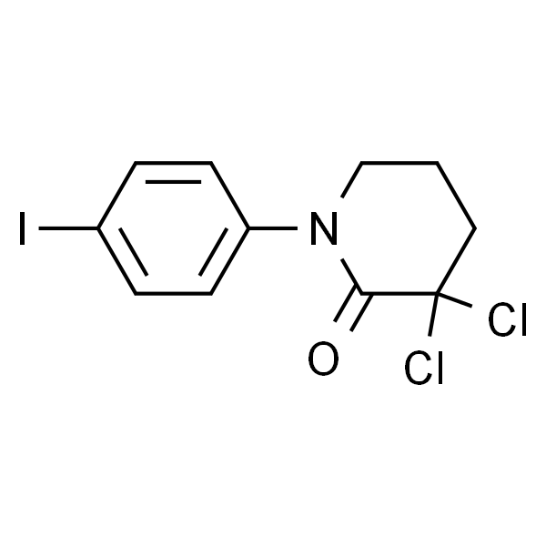 3,3-Dichloro-1-(4-iodophenyl)piperidin-2-one