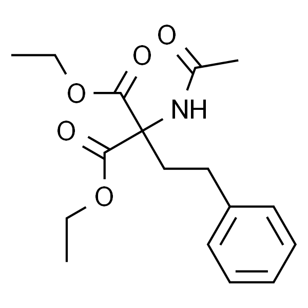 diethyl 2-acetamido-2-phenethyl-propanedioate
