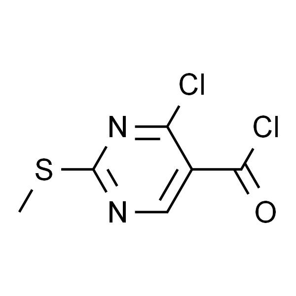 4-Chloro-2-methylmercaptopyrimidine-5-carboxylic acid chloride