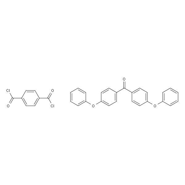 Poly[1,4-benzenedicarbonyl-alt-bis(4-phenoxyphenyl)methanone] melt index 200 g/10 min (400C/10kg, ISO 1311)