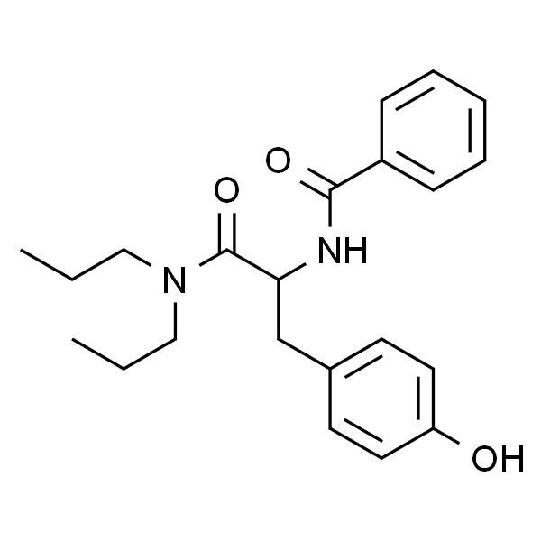 N-(1-(Dipropylamino)-3-(4-hydroxyphenyl)-1-oxopropan-2-yl)benzamide