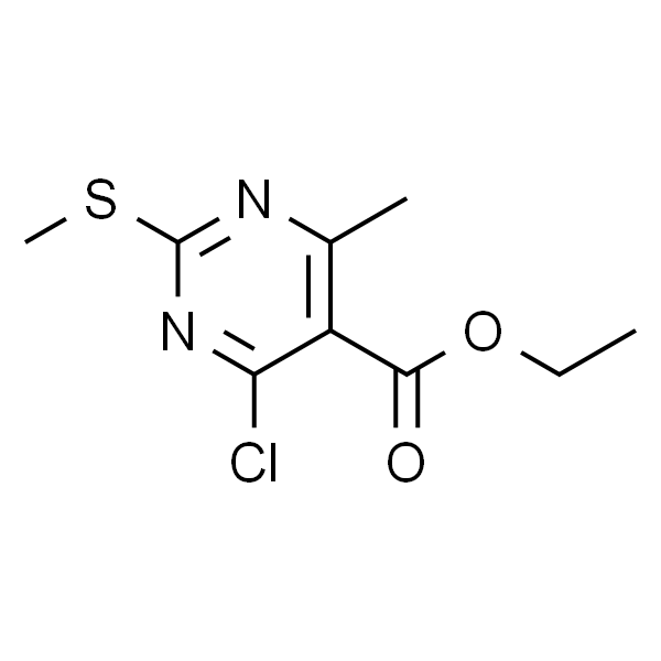 Ethyl 4-chloro-6-methyl-2-(methylthio)pyrimidine-5-carboxylate