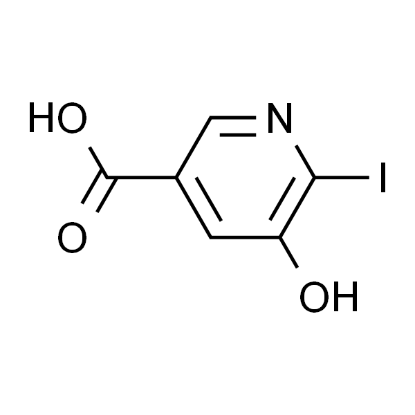 3-PYRIDINECARBOXYLIC ACID, 5-HYDROXY-6-IODO-