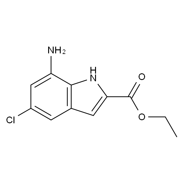 Ethyl7-amino-5-chloro-1H-indole-2-carboxylate