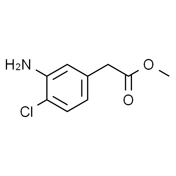 3-AMINO-4-CHLOROPHENYLACETIC ACID METHYL ESTER