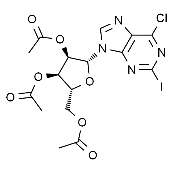 6-Chloro-2-iodo-9-(2’，3’，5’-tri-O-acetyl-β-D-ribofuranosyl)purine