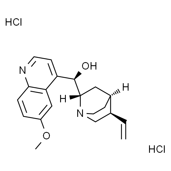 Quinine dihydrochloride monohydrate