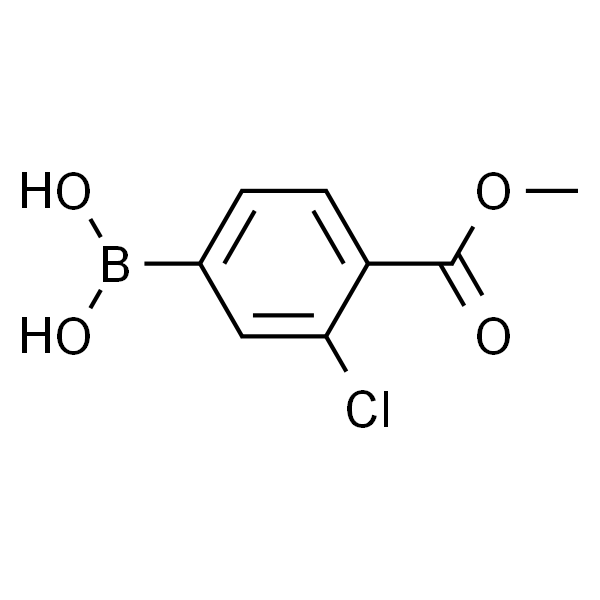 (3-CHLORO-4-METHOXYCARBONYL)BENZENEBORONIC ACID
