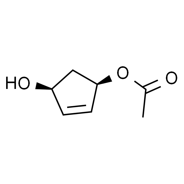 (1R,4S)-4-Hydroxycyclopent-2-en-1-yl acetate