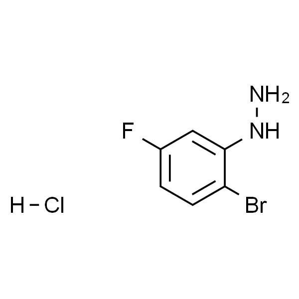 (2-Bromo-5-fluorophenyl)hydrazine hydrochloride