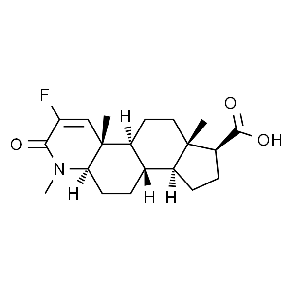 1H-Indeno[5,4-f]quinoline-7-carboxylic acid, 3-fluoro-2,4a,4b,5,6,6a,7,8,9,9a,9b,10,11,11a-tetradecahydro-1,4a,6a-trimethyl-2-oxo-, (4aS,4bS,6aS,7S,9aS,9bS,11aR)-