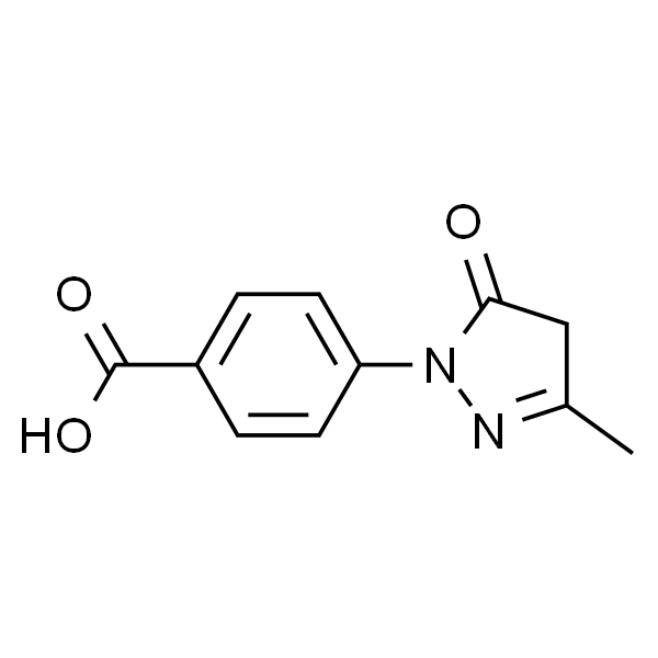 4-(3-Methyl-5-oxo-2-pyrazolin-1-yl)benzoic acid >=98%
