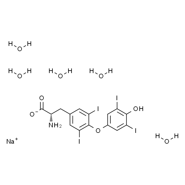 L-Thyroxine sodium salt pentahydrate