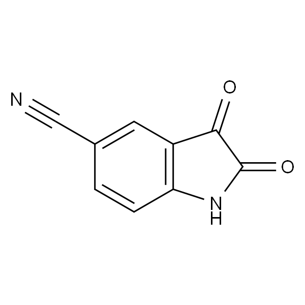 2,3-dihydro-2,3-dioxo-1H-Indole-5-carbonitrile