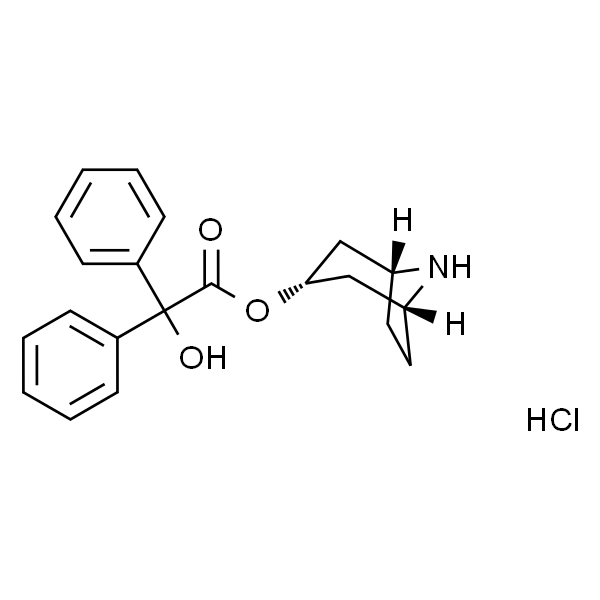 endo-8-Azabicyclo[3.2.1]octan-3-yl 2-hydroxy-2,2-diphenylacetate hydrochloride
