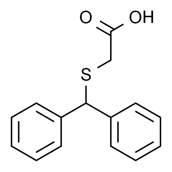 2-[(Diphenylmethyl)thio]acetic acid