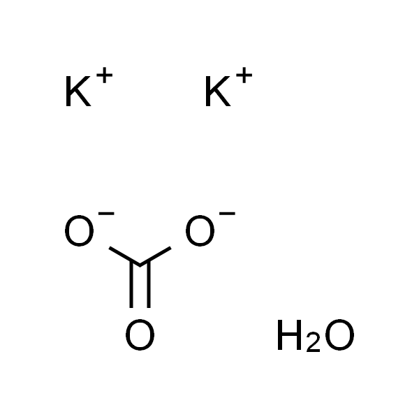 Potassium carbonate crystal