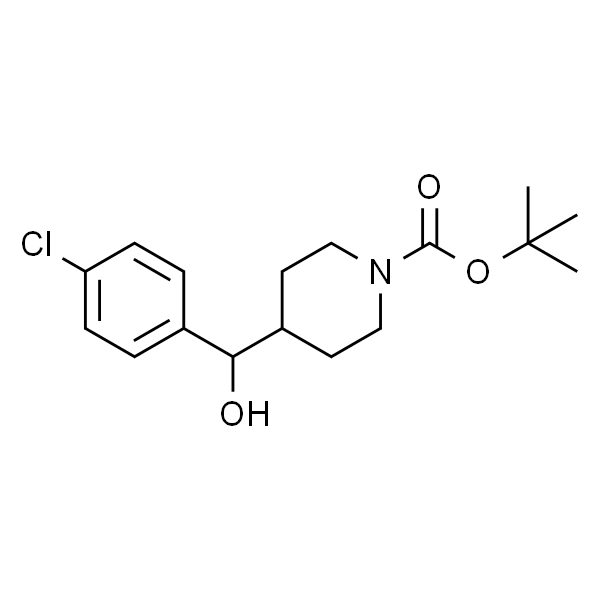 tert-Butyl4-((4-chlorophenyl)(hydroxy)methyl)piperidine-1-carboxylate