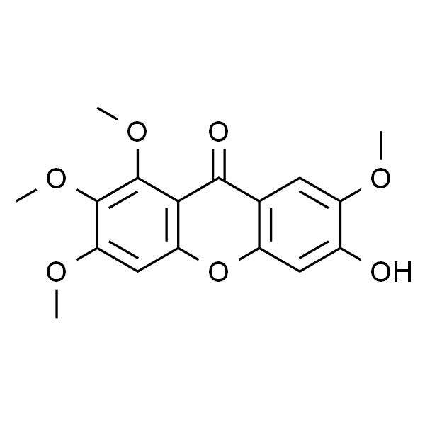 6-Hydroxy-1,2,3,7-tetramethoxyxanthone