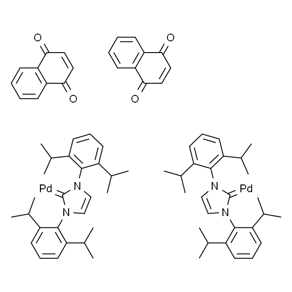1,3-Bis(2,6-diisopropylphenyl)imidazol-2-ylidene(1,4-naphthoquinone)palladium(0) dimer