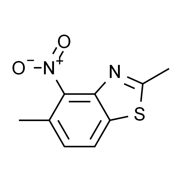 2，5-Dimethyl-4-nitrobenzo[d]thiazole