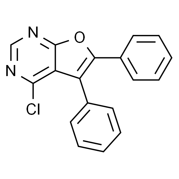 Furo[2,3-d]pyrimidine, 4-chloro-5,6-diphenyl-
