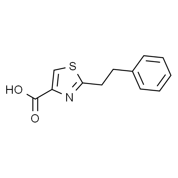 4-Thiazolecarboxylic acid, 2-(2-phenylethyl)-
