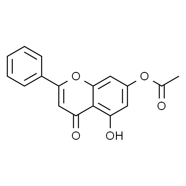 5-Hydroxy-7-acetoxyflavone