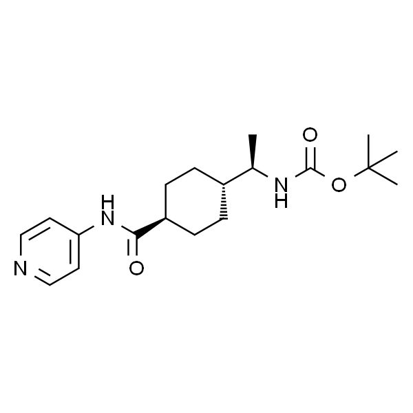 (1R)-trans-4-[N-Boc-1-aminoethyl]-N-4-pyridinyl-cyclohexanecarboxamide