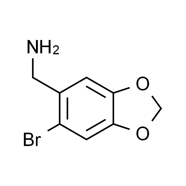 (6-Bromobenzo[d][1,3]dioxol-5-yl)methanamine