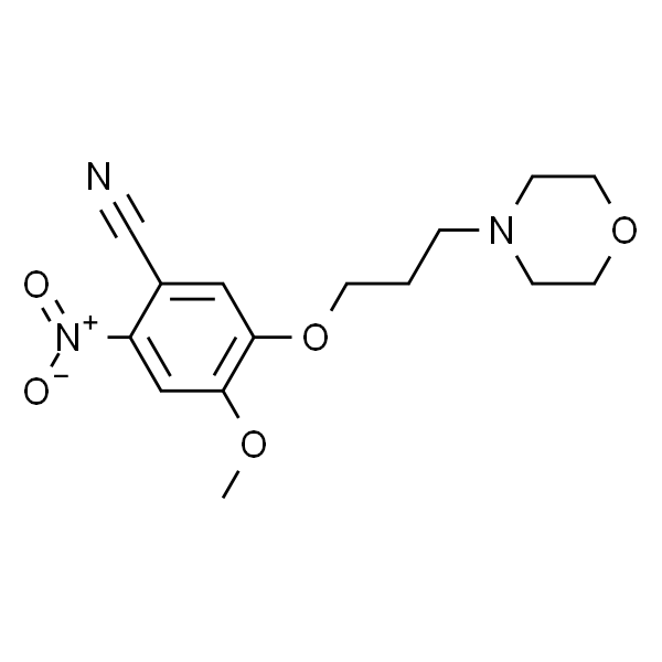 4-Methoxy-5-(3-morpholinopropoxy)-2-nitrobenzonitrile