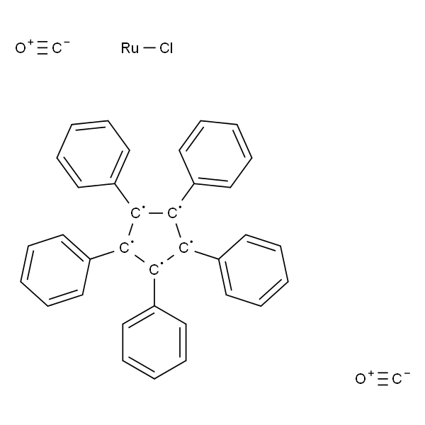 Dicarbonylchloro[(1,2,3,4,5-η)-1,2,3,4,5-pentaphenyl-2,4-cyclopentadien-1-yl]-Ruthenium