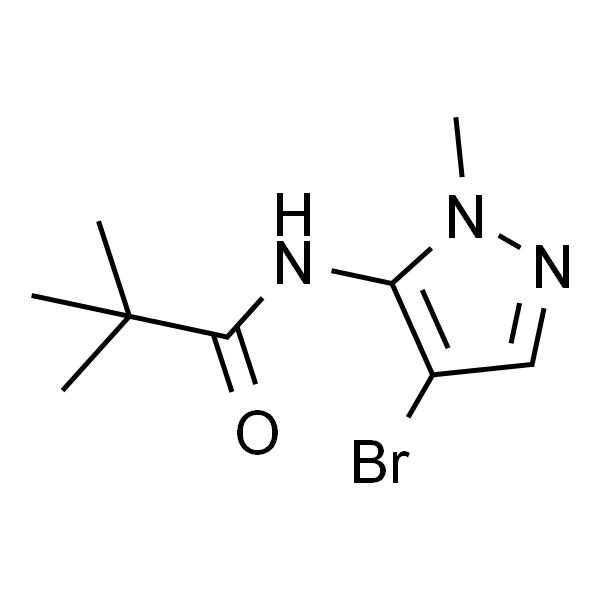 N-(4-Bromo-1-methyl-1H-pyrazol-5-yl)pivalamide
