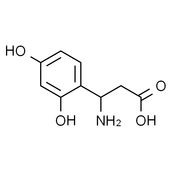 3-Amino-3-(2，4-dihydroxyphenyl)propanoic Acid