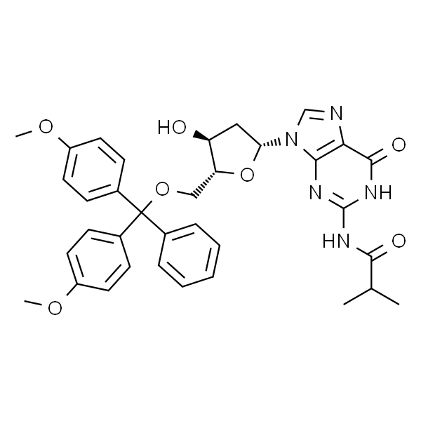 N2-Isobutyryl-5'-O-(4,4'-dimethoxytrityl)-2'-deoxyguanosine