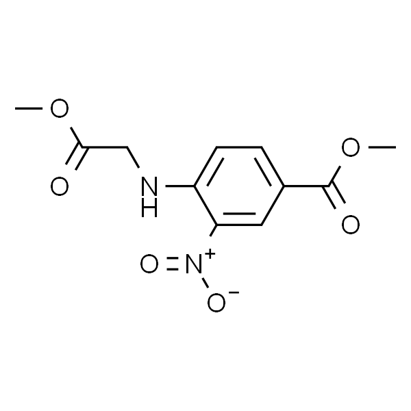 Methyl 4-((2-methoxy-2-oxoethyl)amino)-3-nitrobenzoate