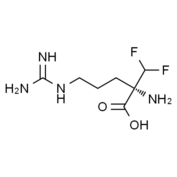 2-Amino-2-(difluoromethyl)-5-guanidinopentanoic acid
