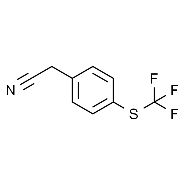 4-(TRIFLUOROMETHYLTHIO)PHENYLACETONITRILE