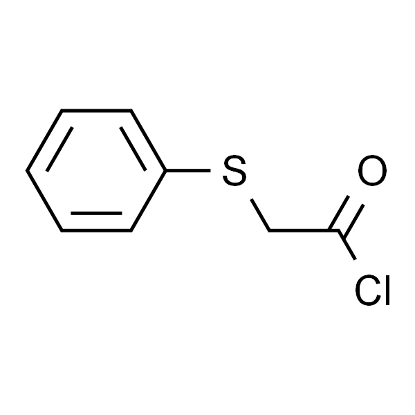 (Phenylthio)acetyl chloride 97%