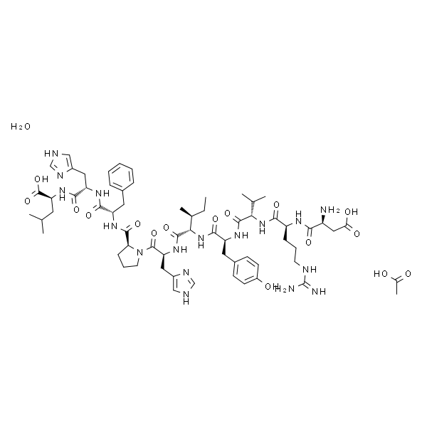 Angiotensin I human acetate salt hydrate