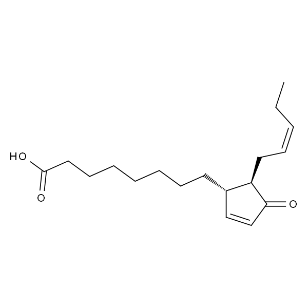 4-oxo-5(R)-(2Z)-2-pentenyl-2-cyclopentene-1(S)-octanoic acid
